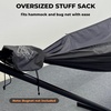 image:imageOnewind 11ft Ultralight Camping Hammock Portable Hammock 40D 17oz Nylon Ripstop with 2  12Ft Tree Straps for Camping Hiking Backpacking 11 x 55 OD GreenDesert Sand