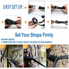 image:imageOnewind 2Pack 10Ft Hammock Straps TreeFriendly Heavy Duty Hammock Straps with Cinch Buckle 1 Inch Wide 1500 LBS Durable Lightweight NoStretch Easy SetupBlue