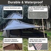 image:imageOnewind Ultralight One Person Camping Tent with Bugnet Rainfly Poles  Silnylon Tent 40D Nylon Floor 3 Season for Hiking Backpacking Fishing Rear rainprotected Window Footend Vent Mesh
