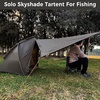 image:imageOnewind Ultralight One Person Camping Tent with Bugnet Rainfly Poles  Silnylon Tent 40D Nylon Floor 3 Season for Hiking Backpacking Fishing Rear rainprotected Window Footend Vent Mesh