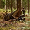 image:imageOnewind Ultralight One Person Camping Tent with Bugnet Rainfly Poles  Silnylon Tent 40D Nylon Floor 3 Season for Hiking Backpacking Fishing Rear rainprotected Window Footend Vent Mesh