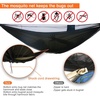 image:imageonewind Hammock Mosquito Net Single amp Double Camping Hammock Bug Netting No See Ums Net 360 Degree Insect Protection Alternative for Onewind Bottom Entry HammockBlack  Bottom Entry