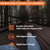 image:imageonewind Hammock Mosquito Net Single amp Double Camping Hammock Bug Netting No See Ums Net 360 Degree Insect Protection Alternative for Onewind Bottom Entry HammockBlack  Bottom Entry