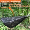 image:imageonewind Hammock Mosquito Net Single amp Double Camping Hammock Bug Netting No See Ums Net 360 Degree Insect Protection Alternative for Onewind Bottom Entry HammockBlack  Bottom Entry