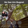 image:imageonewind Hammock Mosquito Net Single amp Double Camping Hammock Bug Netting No See Ums Net 360 Degree Insect Protection Alternative for Onewind Bottom Entry HammockBlack  With Floor