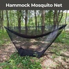 image:imageonewind Hammock Mosquito Net Single amp Double Camping Hammock Bug Netting No See Ums Net 360 Degree Insect Protection Alternative for Onewind Bottom Entry HammockBlack  With Floor