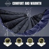 image:imageonewind Double Hammock Underquilt Warm Insulation Ultralight 34 Season Camping Quilt Portable for Hiking BackpackingNavy Blue