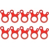 image:imageonewind Aluminum Alloy Guyline Cord Adjuster Tent Tensioners Rope Adjuster for Tent Hiking Camping 10Pack