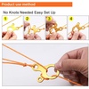 image:imageonewind Aluminum Alloy Guyline Cord Adjuster Tent Tensioners Rope Adjuster for Tent Hiking Camping 10Pack