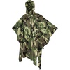 image:imageonewind Hooded Rain Poncho Waterproof Silnylon Versatile Survival ShelterCamo9856 250cm142cm