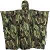 image:imageonewind Hooded Rain Poncho Waterproof Silnylon Versatile Survival ShelterCamo9856 250cm142cm