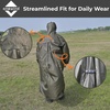image:imageonewind Hooded Rain Poncho Waterproof Silnylon Versatile Survival ShelterOd Green With Backpack Cover41ft Height