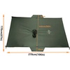 image:imageonewind Hooded Rain Poncho Waterproof Silnylon Versatile Survival ShelterOd Green10656 270cm140cm