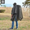 image:imageonewind Hooded Rain Poncho Waterproof Silnylon Versatile Survival ShelterOd Green8956 226cm142cm